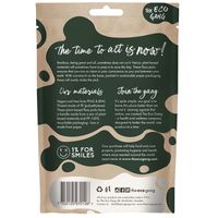 The Eco Gang Plant-Based Floss Picks - Charcoal Infused